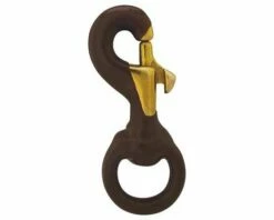 Rubber-Coated Brass Swivel Snap -flag sale snap rubber coated brass br