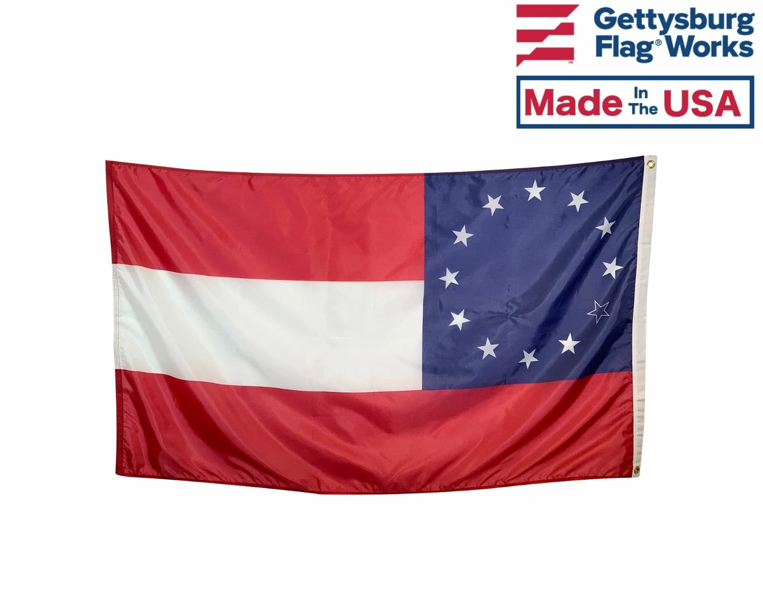 Co. A 21st VA Infantry Maryland Troops Maryland Southern Star Flag - 3x5' 2 Co. A 21st VA Infantry Maryland Troops Maryland Southern Star Flag - 3x5' - Image 2