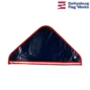 Vinyl Zipper Flag Case, Soft Plastic Triangle