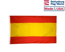 Spain Civil Flag - No Seal