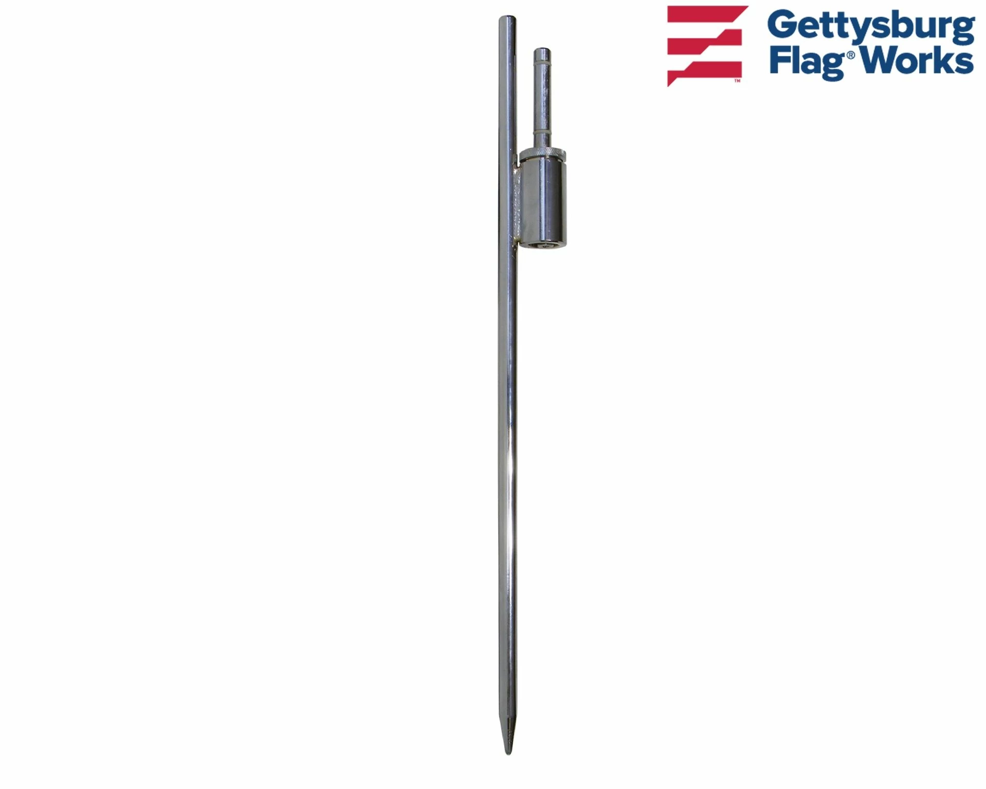 Teardrop Flagpole Spike Ground Mount 1 Teardrop Flagpole Spike Ground Mount