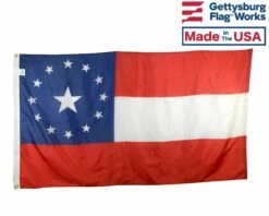 13 Stars And Bars Flag - 3x5'