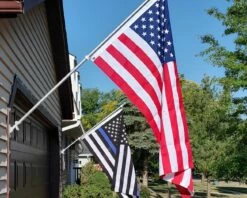 Steadfast™ Winter Grade Polyester American Flag -flag sale steadfast and thin blue line