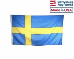 Sweden Flag, Indoor & Outdoor