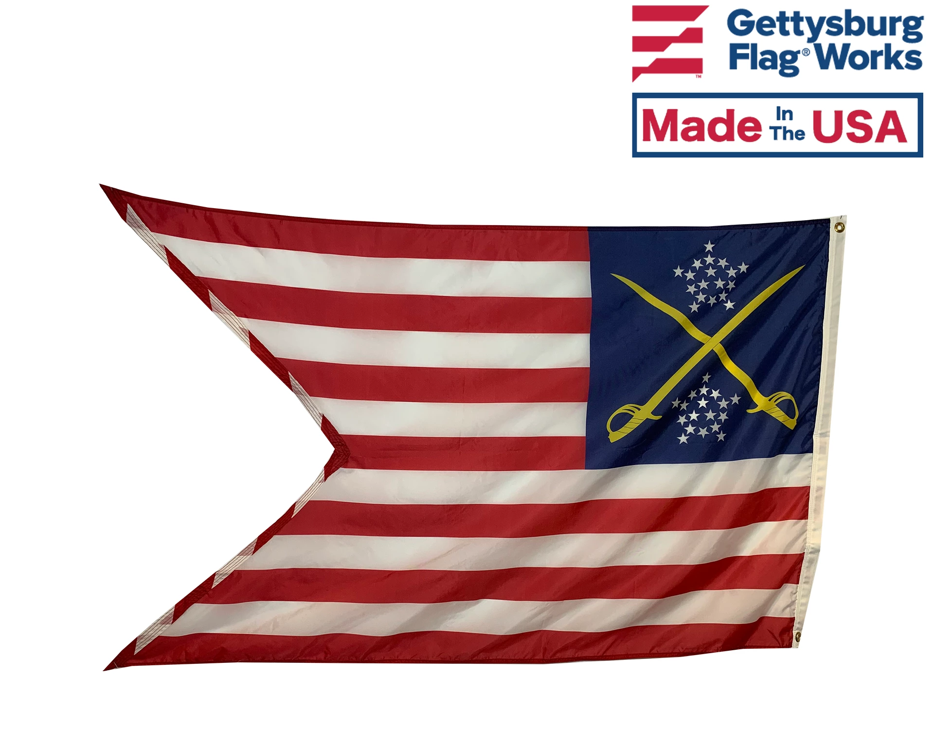 1st Cavalry Division Guidon (Civil War 1863) Flag - 3x5' 2 1st Cavalry Division Guidon (Civil War 1863) Flag - 3x5' - Image 2