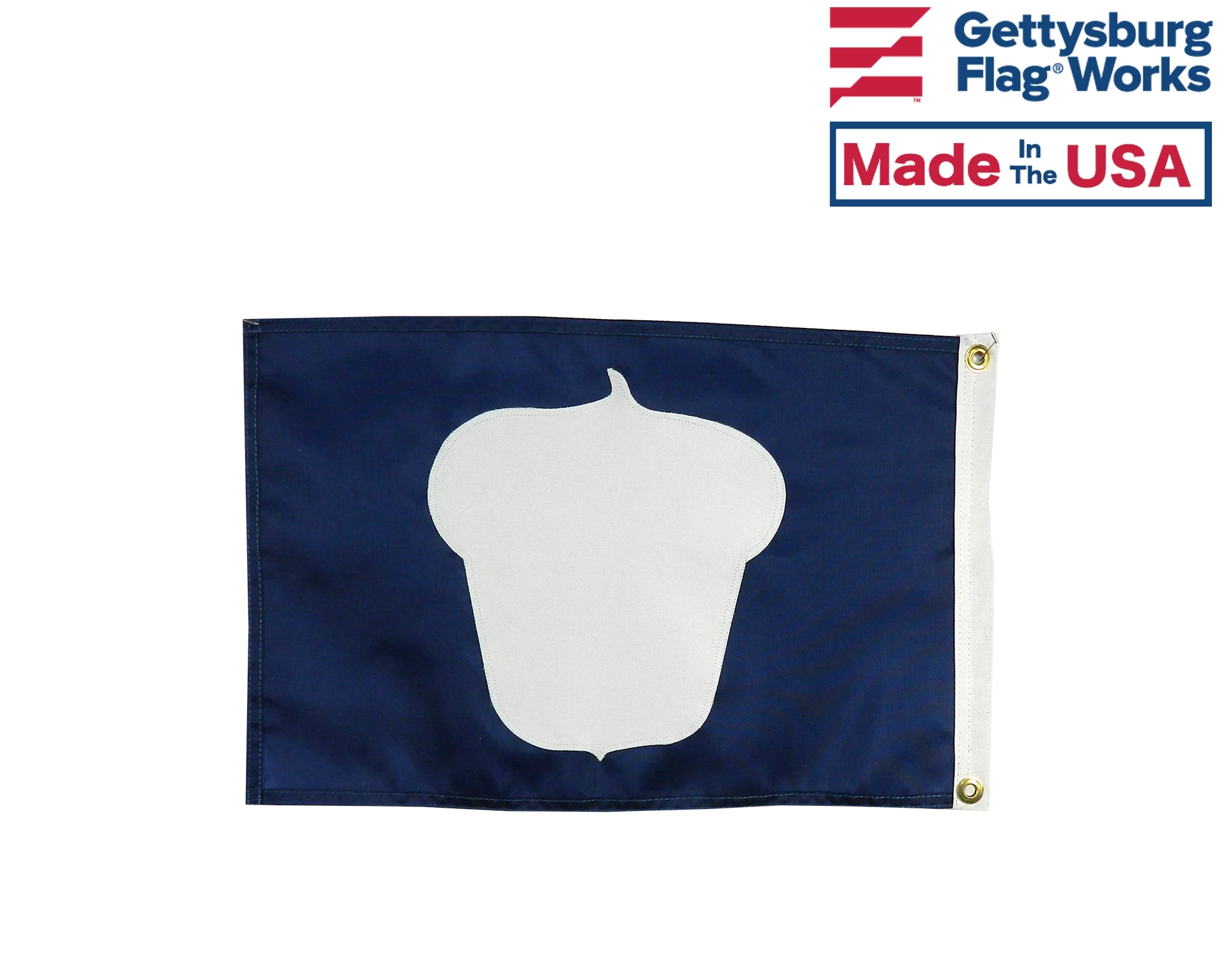 12x18" Officer Boat Flag - Treasurer 2 12x18" Officer Boat Flag - Treasurer - Image 2