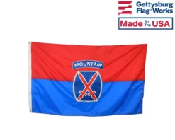 US Army 10th Mountain Division Flag - Choose Options