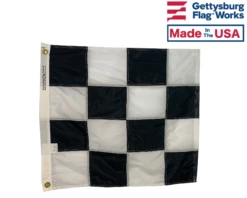 Black And White Checkered Racing Flag - Choose Options