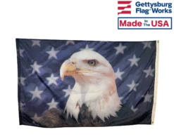 Star Field Eagle-3x5' -flag sale t starfield eagle back