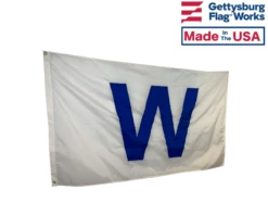 Win "W" Flag - Choose Options -flag sale t win side