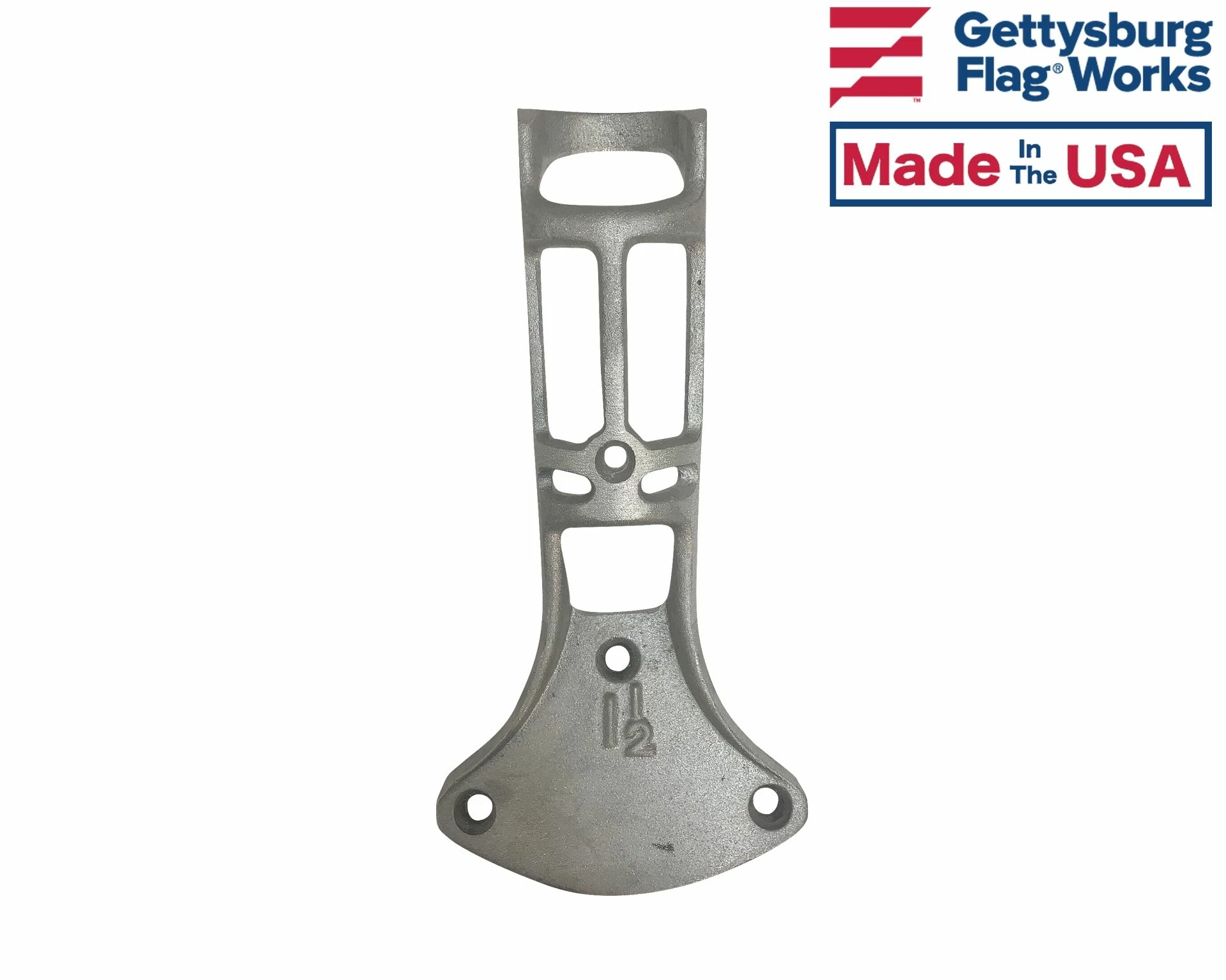 Aluminum Flagpole Bracket-Oversized 2 Aluminum Flagpole Bracket-Oversized - Image 2