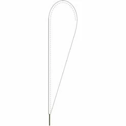 Teardrop Flags - Attention Banners 9 Teardrop Flags - Attention Banners -flag sale tear drop flag 10x30 white 155563