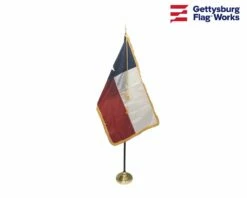 Texas Indoor Flag Set-3x5