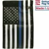 Thin Blue Line - USA Design Garden Flag
