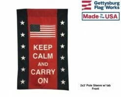 Keep Calm & Carry On Flag & Banner -flag sale thumbnail keep calm 1