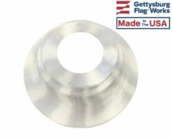 Heavy Duty Trumpeted Spun Aluminum Flash Collar -flag sale trumpeted flash collar 1