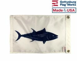 Tuna Flag - 12x18" -flag sale tuna back temp