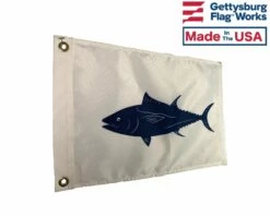 Tuna Flag - 12x18" -flag sale tuna frontside temp