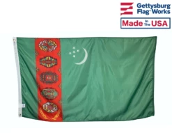 Turkmenistan Flag