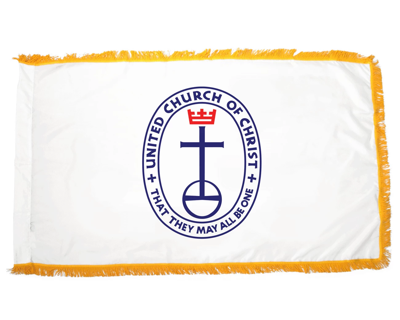 United Church Of Christ Indoor Flag 2 United Church Of Christ Indoor Flag - Image 2