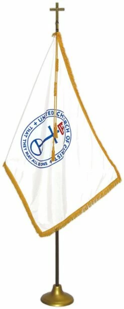 United Church Of Christ Indoor Flag Set