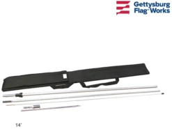 Wave Flagpole - CHOOSE OPTIONS