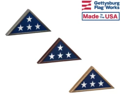 Solid Hardwood Memorial Case "Veteran"