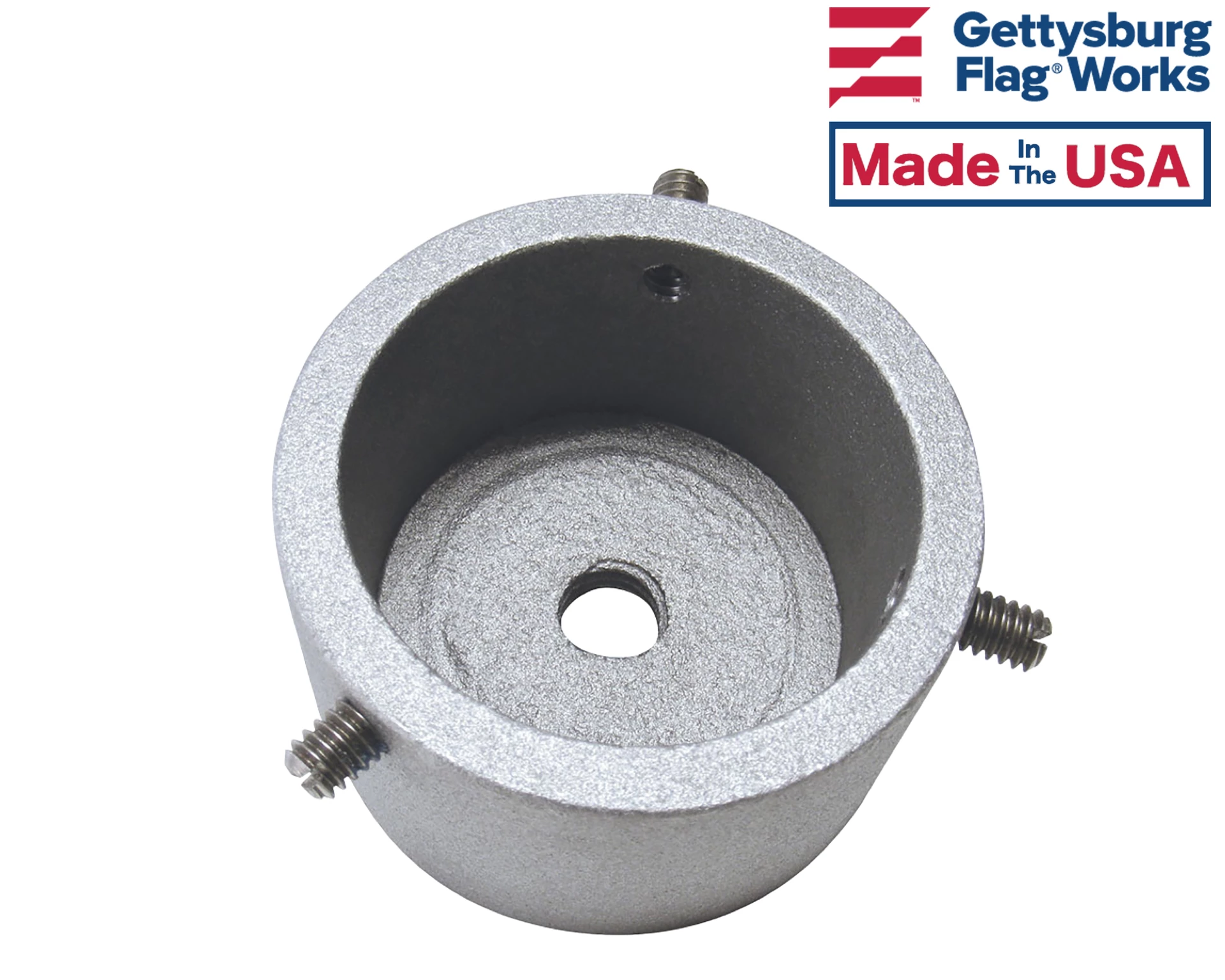 Aluminum Flagpole Cap 2 Aluminum Flagpole Cap - Image 2