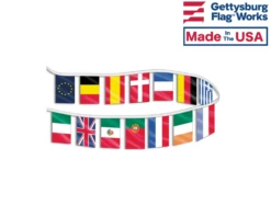 Country Flag Pennants