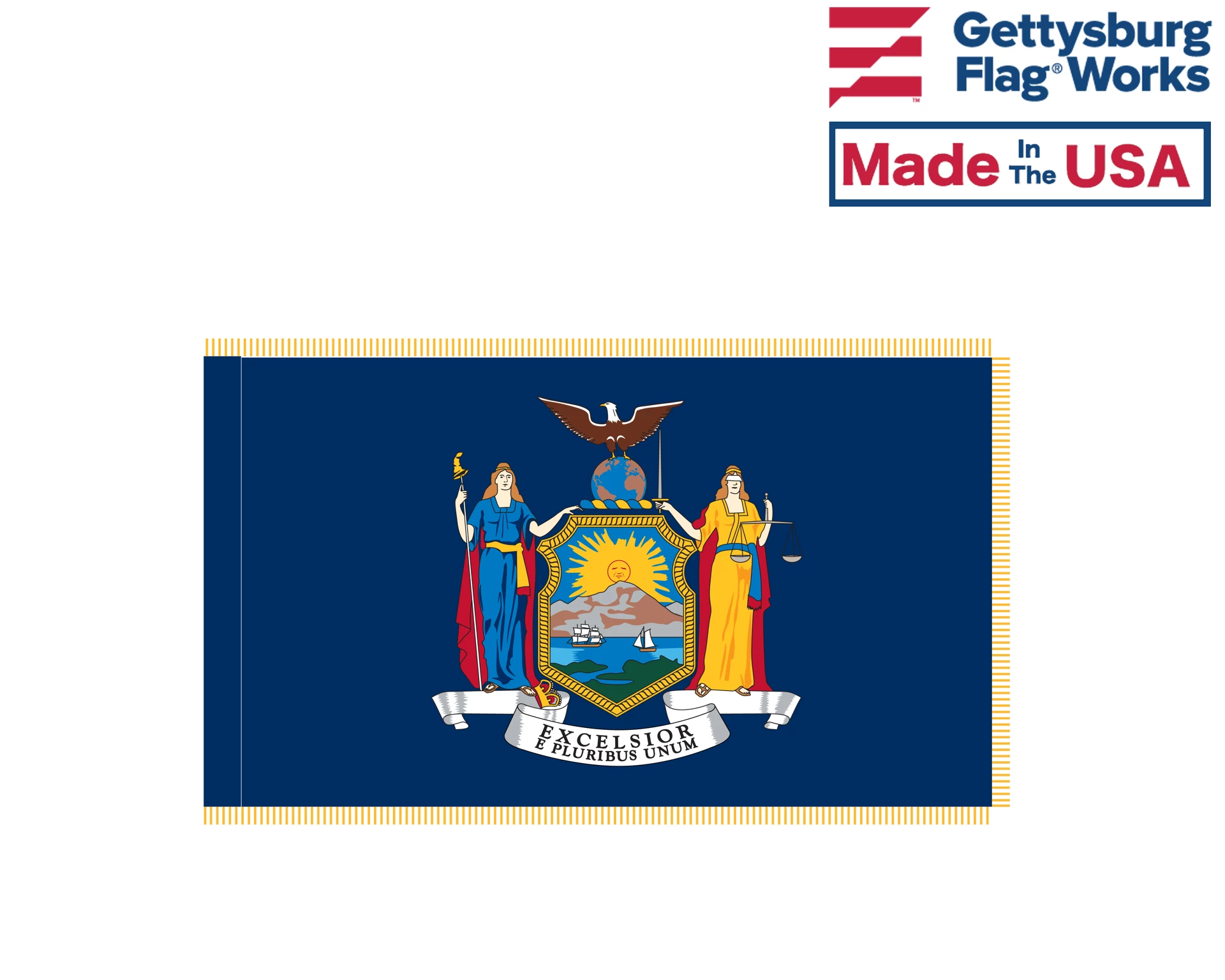New York State Indoor Flag (2020) 1 New York State Indoor Flag (2020)