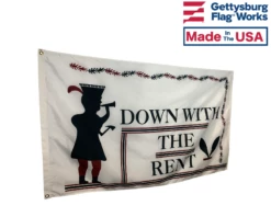 Down With The Rent Flag -flag sale unspecified copy 190