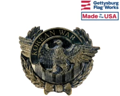 Korean Eagle Thermoplastic Bronze Grave Marker