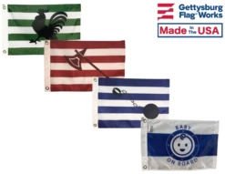 Happy Family Boat Flag Set