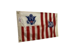US Coast Guard Ensign - Maritime Government Spec -flag sale uscg ensign side