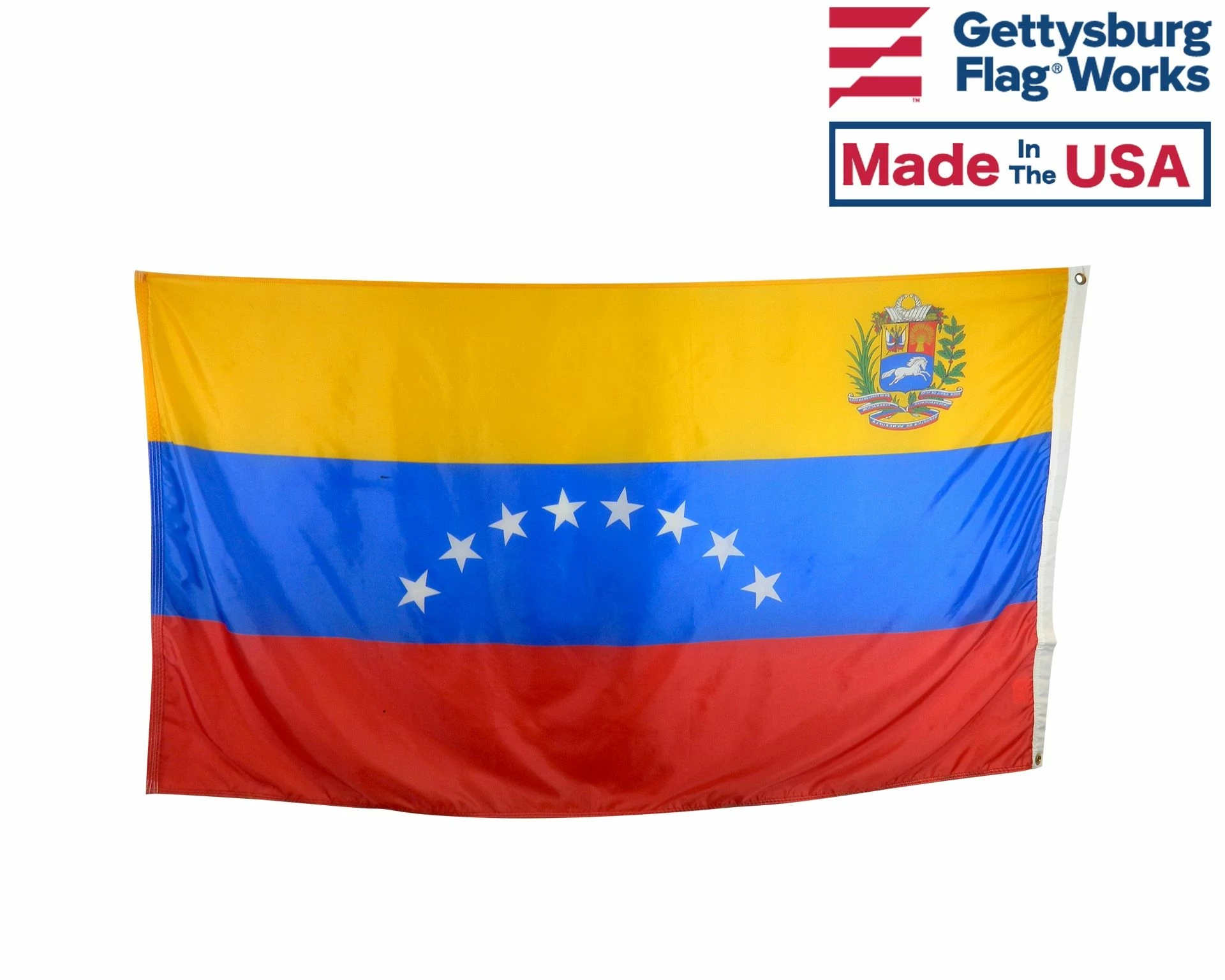 Venezuela Flag (With Seal) 2 Venezuela Flag (With Seal) - Image 2