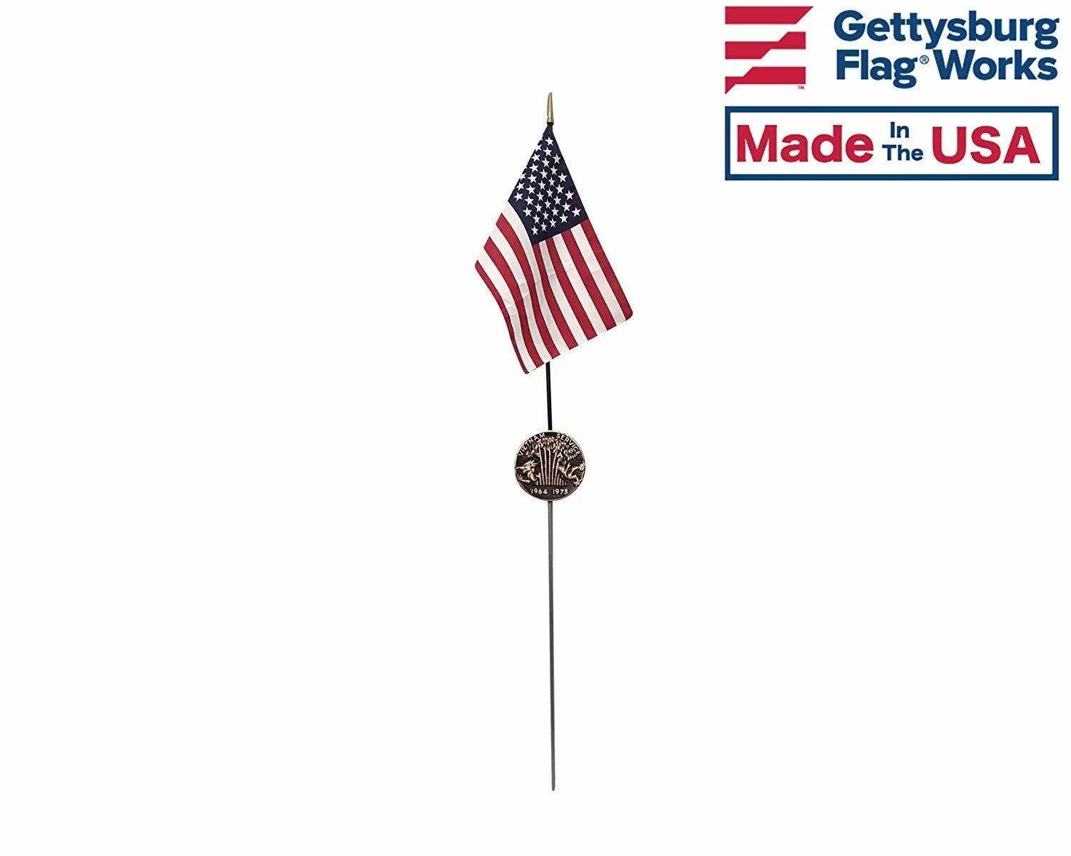 Vietnam Bamboo Grave Marker-Bronze 4 Vietnam Bamboo Grave Marker-Bronze - Image 4