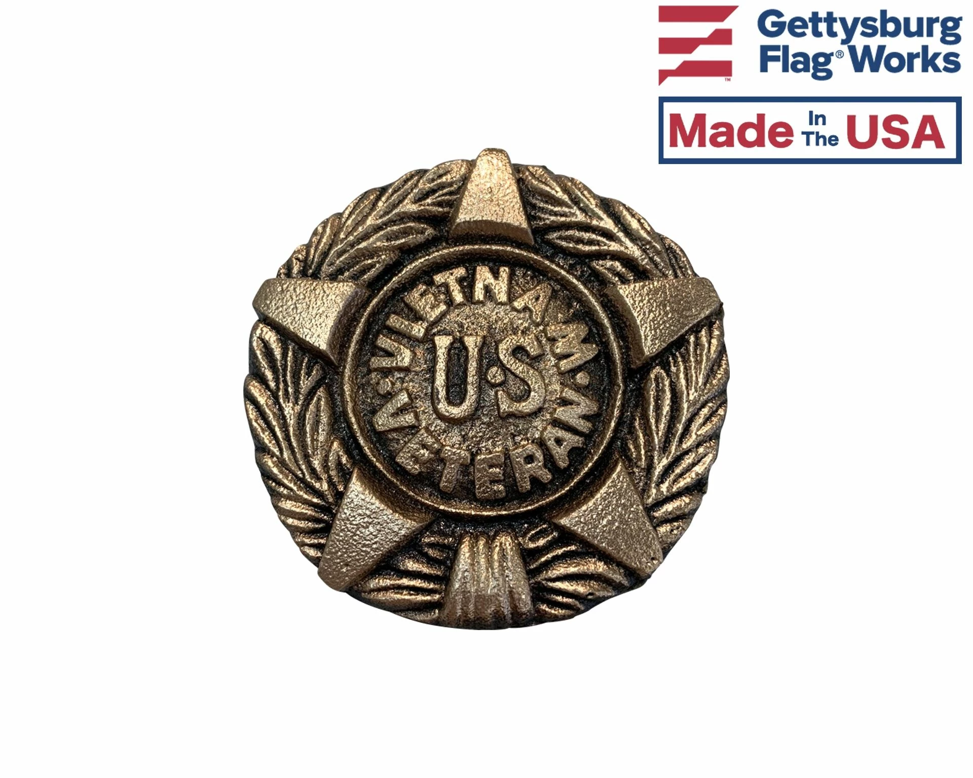 Vietnam Memorial Medallion-3" 1 Vietnam Memorial Medallion-3"