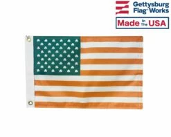 Irish Shamrock U.S. Boat Flag -flag sale vlia1ysu