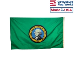 Washington & Battle-Tough® American Flag Combo Pack -flag sale wa2
