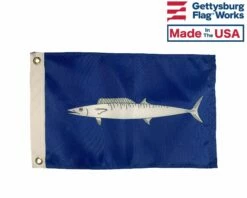 Wahoo Flag - 12x18" -flag sale wahoo front temp