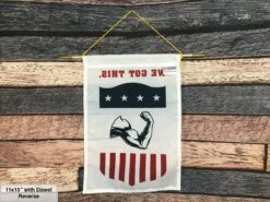 "We Got This" Flag & Banner 14 "We Got This" Flag & Banner -flag sale we got this back sideways 1