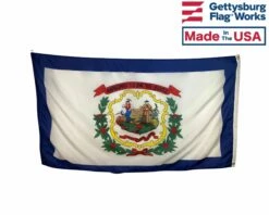 West Virginia Flag - Outdoor 10 West Virginia Flag - Outdoor -flag sale west virginia back