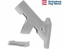 Cast Iron Flagpole Bracket - Choose Color -flag sale white bracket ev03001 a